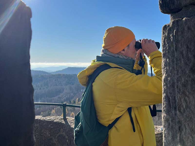 Blick vom Luitpoldturm. (Foto: W. Walther)
