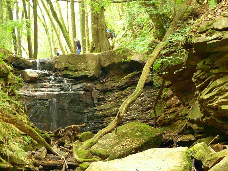 Passage in der Margaretenschlucht: Foto: Bachert/CC BY SA